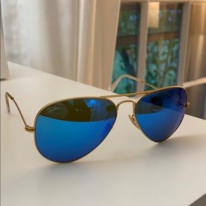 Authentic Ray-ban Reflective Aviators
